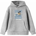 thumbnail image 4 of Gulf of Mexico Always & Forever Youth Heather Gray Long Sleee Hoodie-Large, 4 of 6