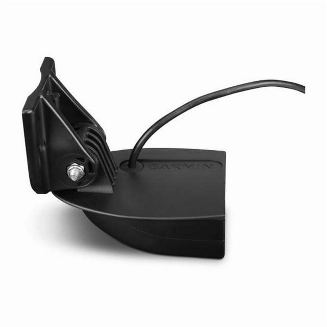 Garmin Transducer 010-12402-10 GT15M-TM; Transom Mount; 8 Pin; 1900 Ft For Freshwater Maximum Depth; 85-165 kHz Mid CHIRP Operating Frequency; 0 To 70 Degree Transom Angle