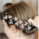 thumbnail image 4 of Tocado de Novia, Diadema de Cristal para Boda, Pelo Nupcial, Diadema para Dama de Honor, Accesorios (Color plateado), 4 of 4