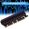 thumbnail image 3 of Adaptador SSD A PCIe 4.0, Tarjeta Adaptadora PCIe M.2, Ahorro De Espacio, Estable, Fácil Montaje, aleación De Aluminio Para Escritorio, 3 of 7