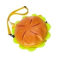 thumbnail image 5 of Cheeseburger Shoulder Bag Tote Hamburger Cross Body Bag for Traveling Beach, 5 of 9