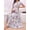 checkered, variant on Beaisland Women's Maternity Dress Short Sleeve Pleated Flowing Pregnancy Beach Dresses