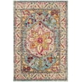 thumbnail image 3 of SAFAVIEH Phoenix Brooklyn Border Area Rug, 3 of 4