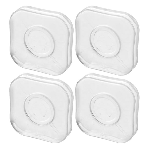 4 almohadillas de gel adhesivas, almohadilla de agarre antideslizante reutilizable, soporte para teléfono de coche para salpicadero, oficina, hogar, se adhieren a cualquier lugar