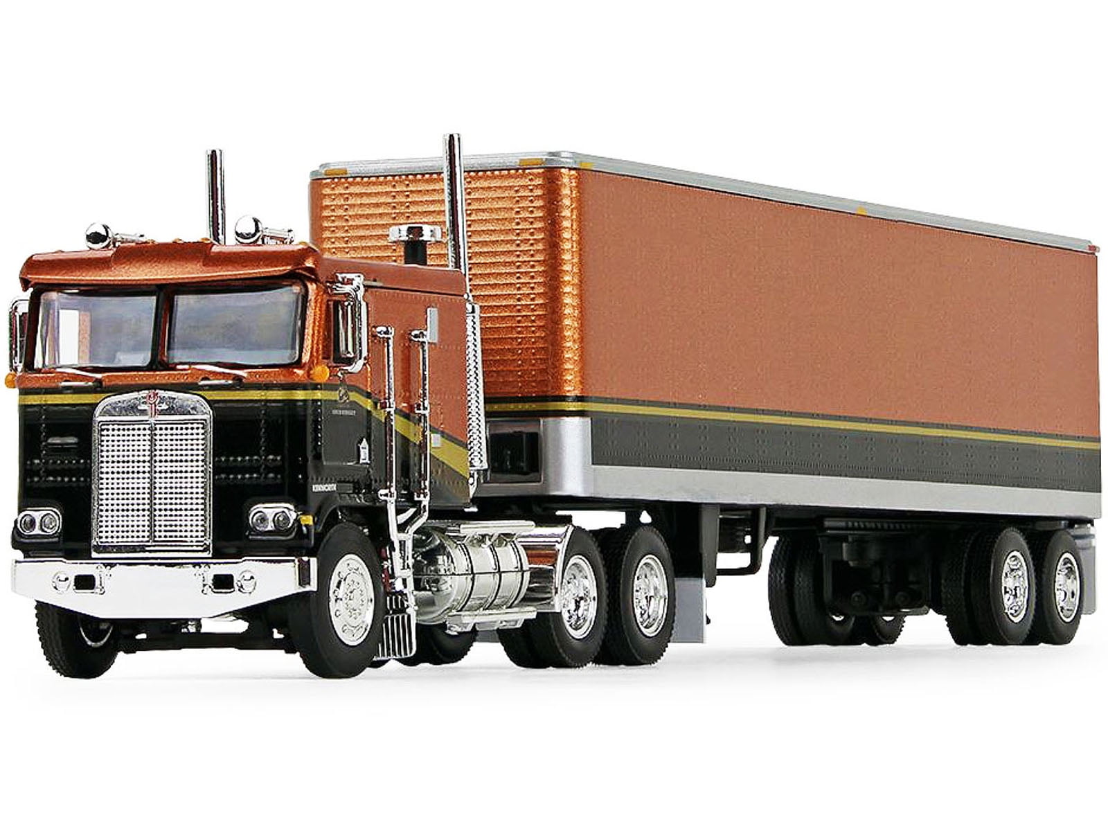 1/64 Gold Nugget Kenworth K100 Flat Top Sleeper W/ Vintage