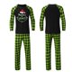 thumbnail image 2 of Conjuntos de pijamas navideños familiares a juego Grinch 2024, pijama de Grinch con parte superior y pantalones de pijama a cuadros, pijama de Grinch para niños y adultos para la familia, Hombres S, 2 of 5