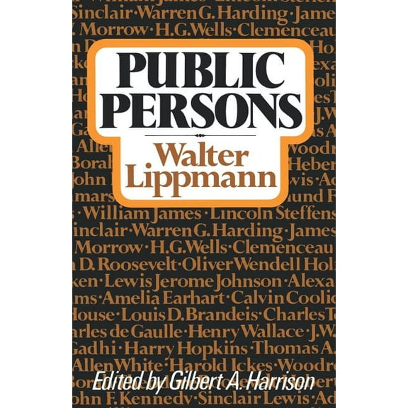 Public Persons, (Paperback)