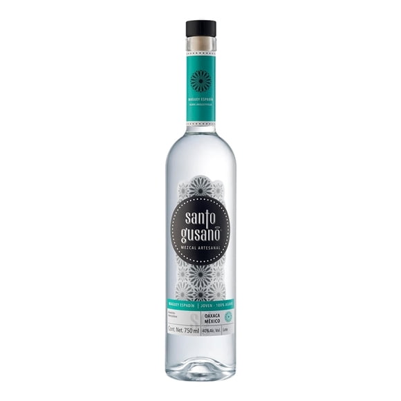 Mezcal Santo Gusano espadín joven 750 ml