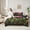 Green Red Pink, variant on Castle Fairy Tree Of Life Boy Girl Twin Bedding Sets 7-Piece,Flying Butterflies Bedding Comforter Set Microfiber,Bohemian Chic Flowers Breathable Sheet Sets,Lightweight Room Decor,Reversible