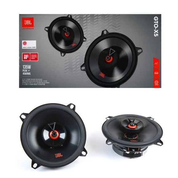 BOCINAS DE 5-1/4" 45W RMS 135W MÁX JBL GTO-X5