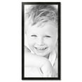thumbnail image 2 of ArtToFrames 23" x 49" Honors Black with Silver Picture Frame, 23x49 inch Black Wood Poster Frame (WOM-5157),  Pack, 2 of 7