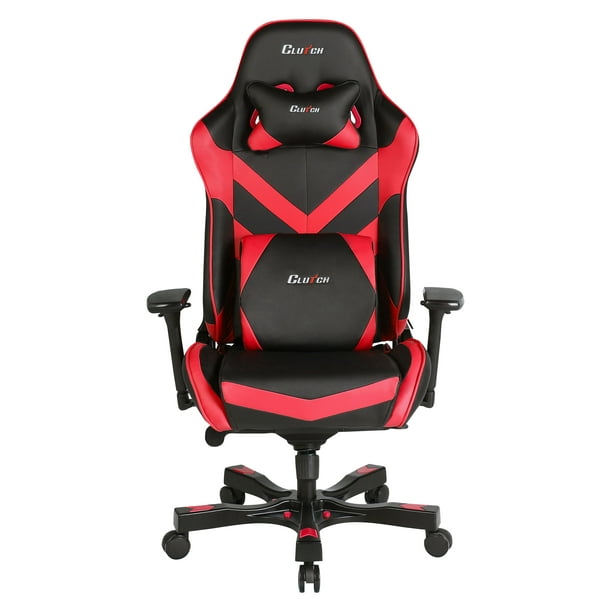 Clutch Chairz Premium chair, Black & Red, 1pack