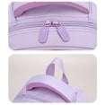thumbnail image 4 of sususu Preppy Backpack for Teens : 13.4 inch Bookbag Multi-pocket for School Daily Schoolbag with Cute Bee Print for Middle School Student (Purple), 4 of 8