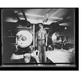 thumbnail image 2 of Historic Framed Print, U.S.S. Indiana, 13 inch guns, forward turret, 17-7/8" x 21-7/8", 2 of 9