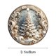 thumbnail image 3 of Colgante navideño de acrílico con forma de avión para árbol de Navidad., 3 of 6