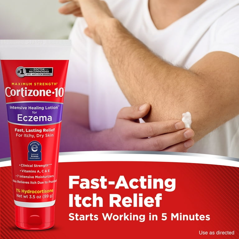 Cortizone-10 1% Hydrocortisone Anti Itch Cream for Eczema and Bug