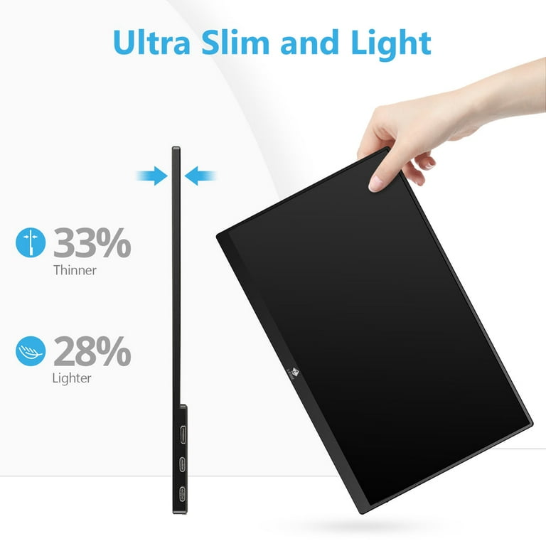 Portable Monitor 本体 Z-EDGE Portable Monitor 15.6 inch FHD IPS Secondary Monitor