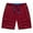 Red, variant on Sweat Shorts for Men Solid Color Cotton Runing Shorts Classic Versatile Athletic Shorts M-6XL