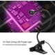 thumbnail image 5 of Lámpara de gel UV negra de 3 W, luz LED UV morada, USB con interruptor de clip para reparación de teléfonos móviles, uñas de gel UV, luz morada., 5 of 5