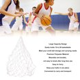 thumbnail image 4 of Sports Ball Carrying Net, Basketball Carry Net Polyester Portable Holds 15 To 20 Balls  for Soccer for Volleyball, 4 of 8