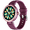 Maroon, variant on Smart Watch for Women Waterproof Purple, Small, Round Women's Watch Compatible with iPhone Android Phones Fitness Tracker Watch with Heart Rate Monitor Pedometer Sleep Tracker