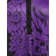 thumbnail image 3 of Camiseta Asimétrica de Encaje con Estampado Floral de Talla Grande Rosegal  Mangas largas de talla grande, 3 of 5