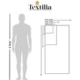 thumbnail image 5 of Textilia Set of 8 - 3 Size 100% Cotton Towels 600gsm Gray, 5 of 5