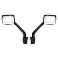 thumbnail image 2 of Fit For Kenworth T680 & Peterbilt 579/587 Black Hood Mirrors Pair, 2 of 5