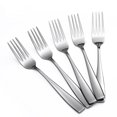 thumbnail image 1 of Eslite Ensemble de Fourchettes à Dîner/salade en Acier Inoxydable, 12 Pcs, 8 Pouces, 1 of 5