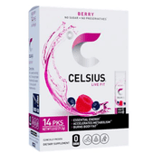 Celsius Energy Powder Drink Mix - Berry (14 Packets)