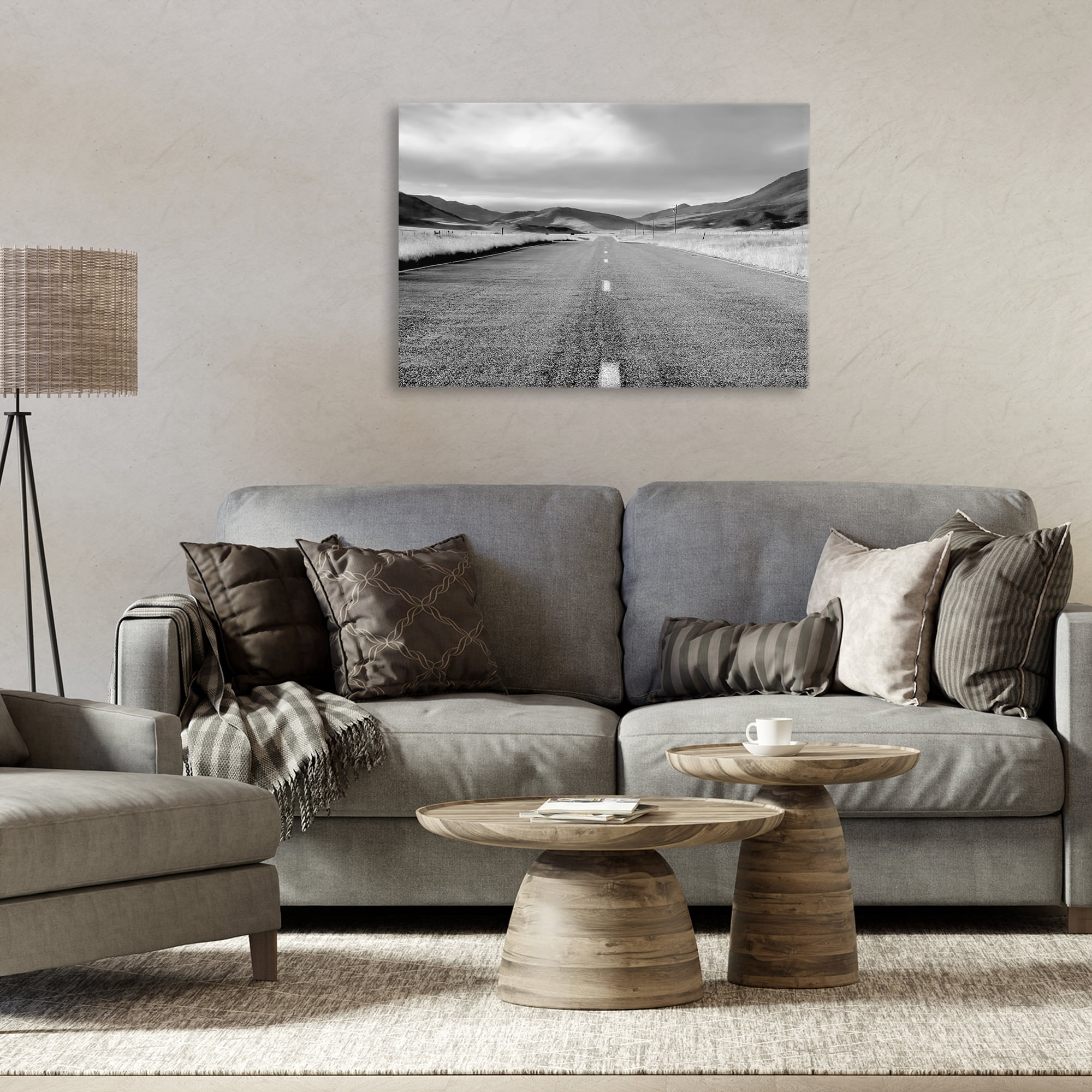 Stupell Industries Open Road Through Rolling Hills Canvas Wall Art, design by Steve Toole