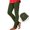 A-Army Green190, variant on Womens Split Hem Pants Button Straight Leg Trousers Elastic Waist Trousers Casual Split Hem Pants 2Xl Grey