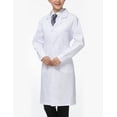 thumbnail image 3 of White Long Sleeve Health Nurse Medical Laboratory Lab Coat Unisex, 3 of 5