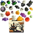 thumbnail image 1 of 24 piezas de juguetes de presión de Halloween, linda calabaza, fantasma, araña, juguetes para aliviar el estrés, regalos de fiesta de Halloween para niños, regalos de relleno, decor, 1 of 7