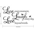 thumbnail image 3 of Wall Decor Stickers Wall Sticker Decal for Home Living Room Bedroom Decor Wall Decorations Wall Art Stickers Wall Decals Wall Stickers Inspirational Wall Stickers Quotes, 3 of 5