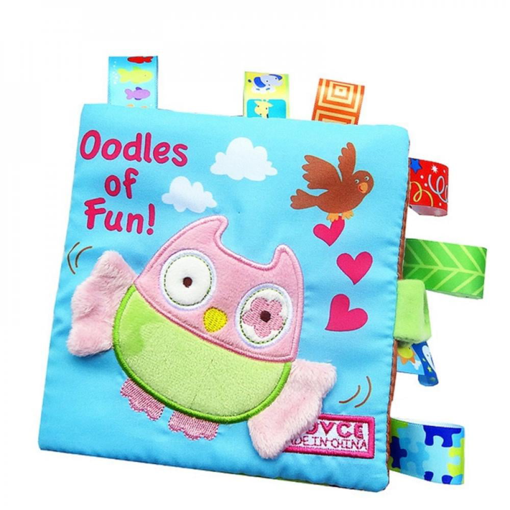 1PC Educational Intelligence Development Soft Cloth Cognize Book Toy N7 