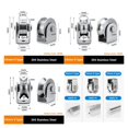 thumbnail image 4 of Pulley Block U 304 Stainless Steel Pulley Roller, Duplex Bearing Silent Heavy Duty Grooved Wheel Loading 400KG/880 Pounds ,Easy to Use, 4 of 6