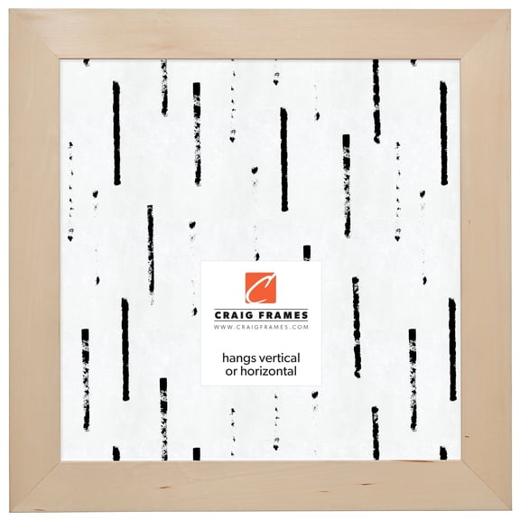 Craig Frames DIY Unfinished Wood Picture Frame, 20 x 20 Inch, Natural