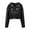 Black 28, variant on Karymi Rain Coats for Women Notched Lapel Button Down Faux Leather Jacket, Cropped Long Sleeve Lined Moto Coat, Solid Vintage Outerwear Womens Workout Tops