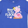 thumbnail image 4 of Inktastic New to the Flock Cute Baby Flamingo Boys or Girls Baby T-Shirt, 4 of 5