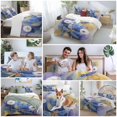 thumbnail image 6 of Purple Dragonfly Bedding 3 Piece Duvet Cover Set Full Size, Watercolor Spring Summer Floral Soft Microfiber Comforter Cover with Zipper Closure & Pillowcases, Wrinkle & FadeResistant Quilt Cover, 6 of 9