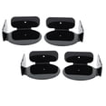 thumbnail image 1 of 4Pcs Mini Circular Corner Shelf With Easy Installation, Adjustable Brackets And Sturdy Acrylic Material For Security Camera Baby  Speaker, 1 of 8