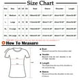thumbnail image 3 of Shirts for Women,Tops for Women,Womens Round Neck Printed Loose Shirt with Three Quarter Sleeves Top,Shirt for Women,Loose Tops for Women, 3 of 9