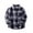 Navy, variant on LLYwey Boys Winter Coat On Clearance Toddler Shirt Jacket Plaid Long Sleeve Lapel Button Jacket Kids Boys Girls Coats Fall Tops New Newborn Long Sleeve Casual Jackets Outwear Blue 12-18 Months