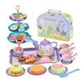 thumbnail image 4 of Accesorios para comida de juego, accesorios para juegos de imitación, postre, juego de cocina para niños, juego de té para niños pequeños, juego de fi Estilo C, 4 of 10