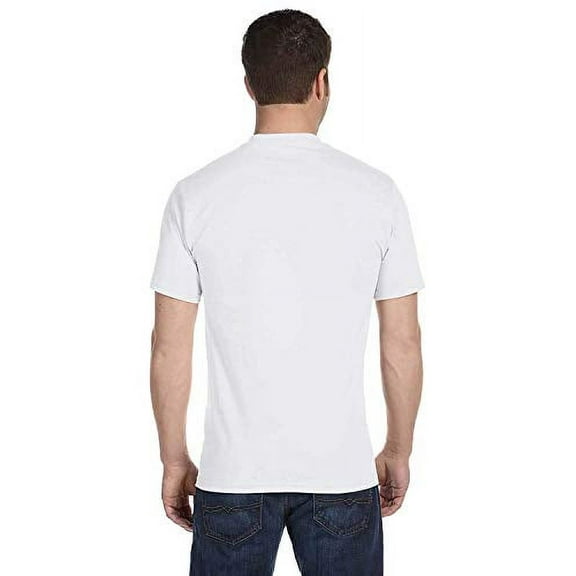 Hanes Mens 5.2 oz HEAVYWEIGHT Short Sleeve T-shirt (Pack of 3) 3 White