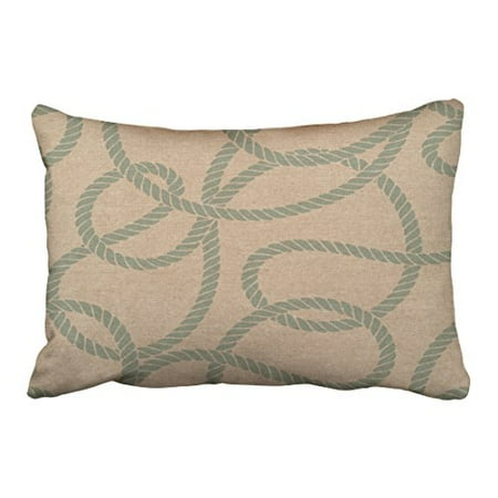 WinHome Rectangl Throw Pillow Covers Nautical Rope Seafoam Green And Mesmerizing Nautical Decorative Pillow Covers WinHome Rectangl Throw Pillow Covers Nautical Rope Seafoam Green And Mesmerizing Nautical Decorative Pillow Covers