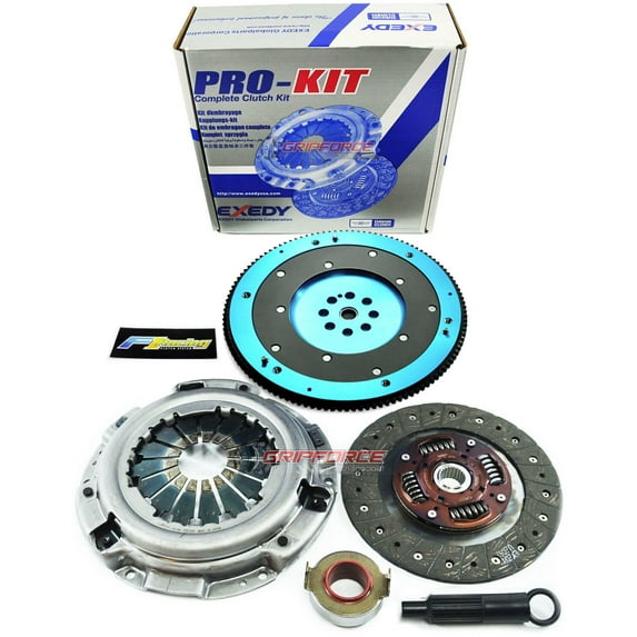 EXEDY CLUTCH KIT &FX ALUMINUM FLYWHEEL FITS ACCORD F22 ACURA CL 2.2L 2.3L F22 F23