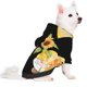 thumbnail image 2 of Fotbe Hello Spring Sunflower Gnomes Sudadera con Estampado para Perros Pequeños – Suéter con Capucha para Mascotas, Tela Suave de Forro Polar con Bolsillo-XX-Large, 2 of 7