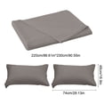 thumbnail image 3 of TACILIP Sheet Set, Soft and Breathable Bed Sheet for Home Dorm Hotel Office, Includes 1 Flat Sheet and 2 Pillowcases, Bedding Gifts, 3 of 6